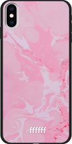 iPhone Xs Max Hoesje TPU Case - Pink Sync #ffffff