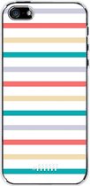 iPhone SE (2016) Hoesje Transparant TPU Case - Pastel Tracks #ffffff