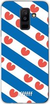 Samsung Galaxy A6 Plus (2018) Hoesje Transparant TPU Case - Fryslân #ffffff