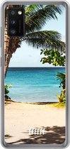 Samsung Galaxy A41 Hoesje Transparant TPU Case - Coconut View #ffffff