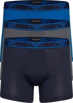 Emporio Armani 3-pack boxershortsblauw/antraciet/oltrem