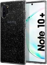 Hoesje Samsung Galaxy Note 10 Plus - Spigen Liquid Crystal Glitter Case - Transparant/Doorzichtig