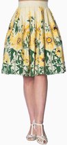 Dancing Days Rok -3XL- SUNFLOWER RETRO Geel