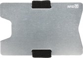 Xd Collection Pasjeshouder Rfid 8,8 X 5,8 Cm Aluminium Zilver