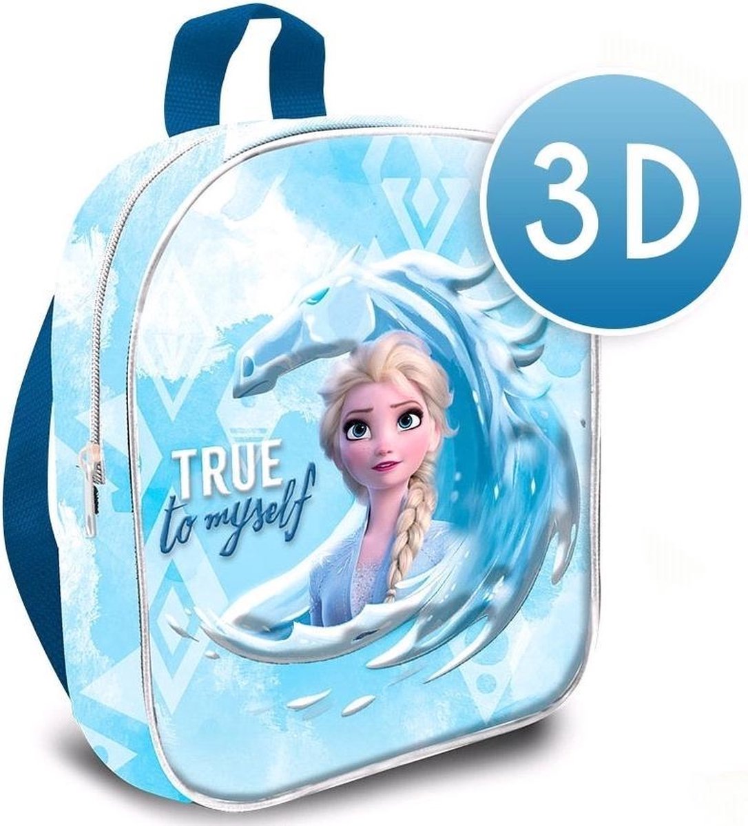 Disney Schooltas Frozen True To Myself 3d 30 Cm Polyester