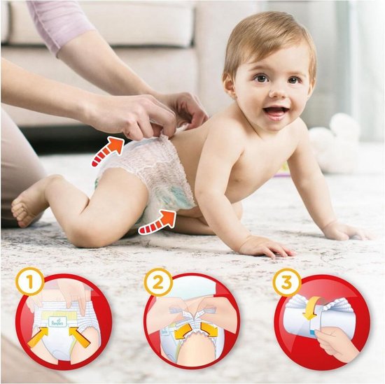 Baby-Dry Pants Luierbroekjes - Maat 5 (12-17 kg) - 132 stuks - Maandbox