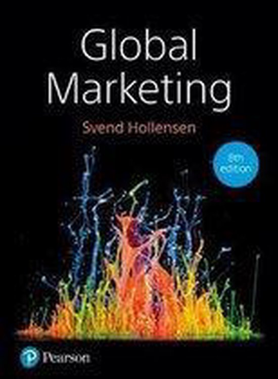 Summary Global Marketing by Svend Hollensen, International Branding Exam Year 4 (2020/2021