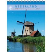 Comello Kalender Nederland 33 X 44 Cm Papier Blauw