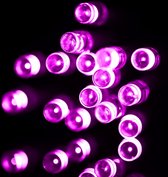 3m String decoratie licht voor Kerstmis partij 30 LED pas 2-modus Flash batterij aangedreven (roze licht)
