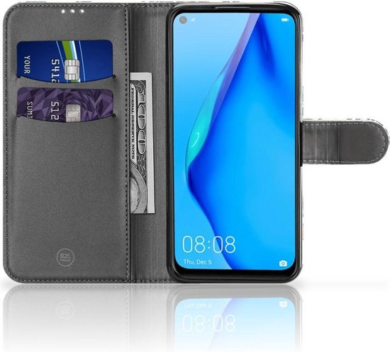 Wallet Case Huawei P40 Lite Barok Flower