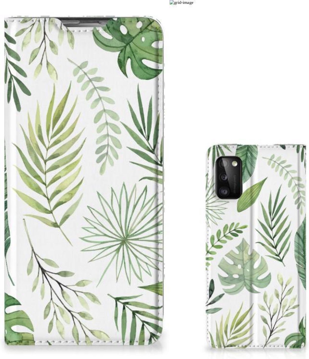 Samsung Galaxy A41 Smart Cover Leaves