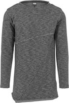 Urban Classics Longsleeve shirt -L- Fashion Long Terry Crew Zwart