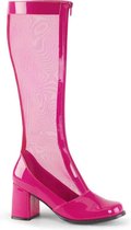 Funtasma Laarzen -38 Shoes- GOGO-307 US 8 Roze/Transparant