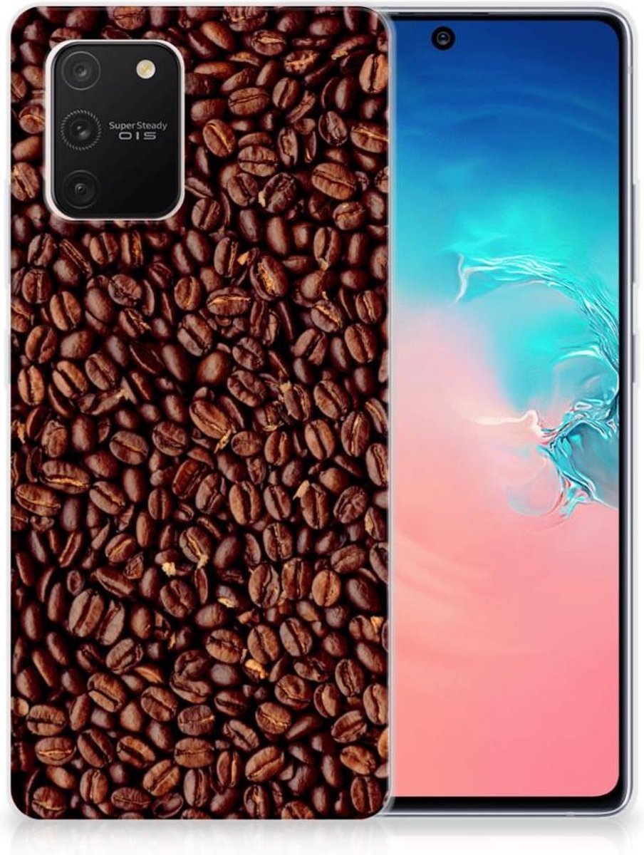 Samsung Galaxy S10 Lite Siliconen Case Koffiebonen