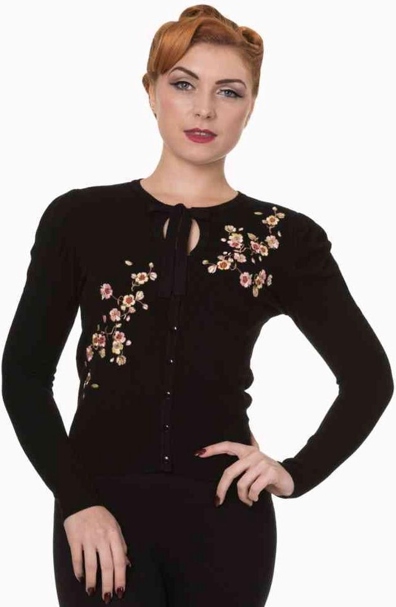 Dancing Days - Last Dance Cardigan - XL - Zwart