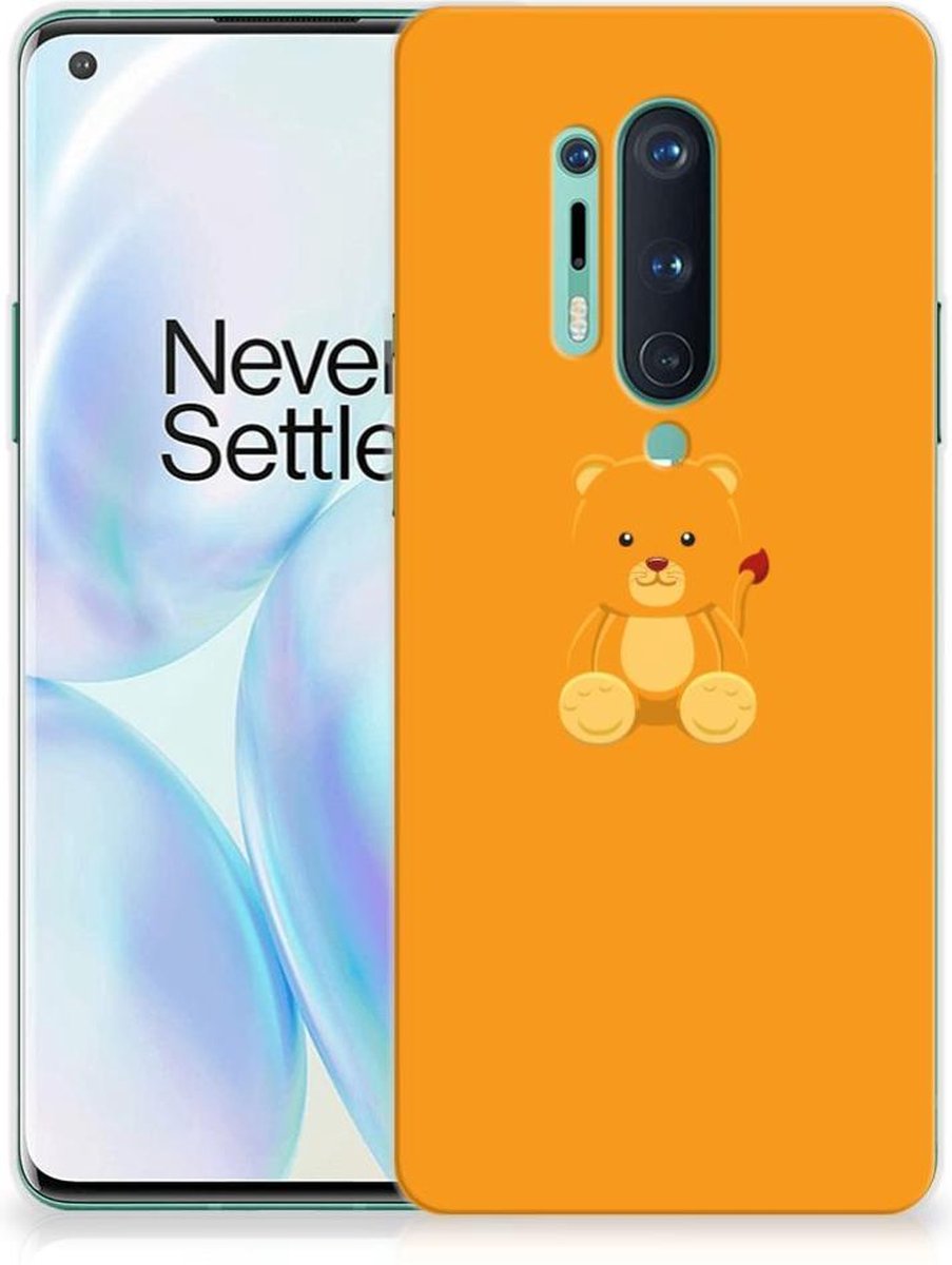 OnePlus 8 Pro Telefoonhoesje met Naam Baby Beer