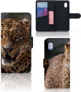 Telefoonhoesje Alcatel 1B (2020) Book Cover Cadeautjes voor Jongens Luipaard