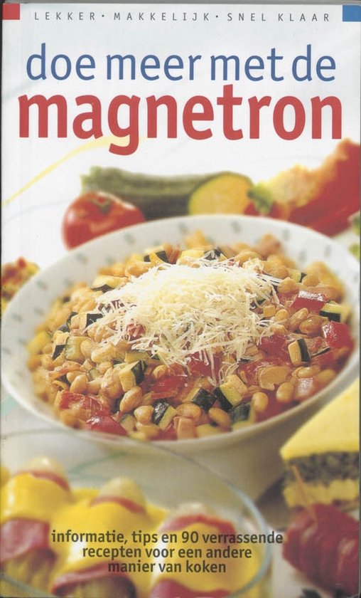 Cover van het boek 'Doe meer met de magnetron'