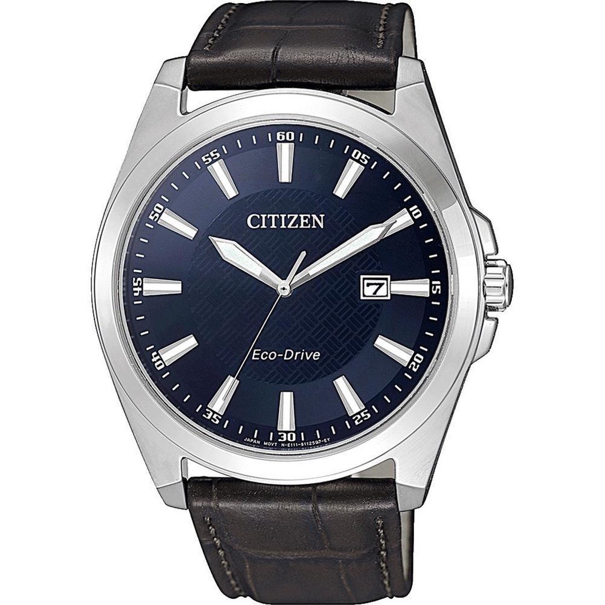 Citizen BM7108-22L Horloge - Leer - Bruin - Ø 41 mm