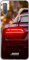 Samsung Galaxy A7 (2018) Hoesje Transparant TPU Case - Audi R8 Back #ffffff