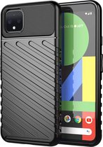 Google Pixel 4 XL hoesje - Schokbestendige TPU back cover - Zwart