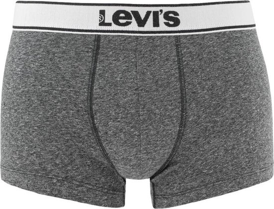 Levi's - Lot de 2 boxers vintage chiné gris - taille M