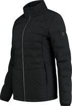 Travelin' Jack Fell - Gevoerde damesjas - Winddicht en Waterafstotend - Winter - Zwart - Maat 36