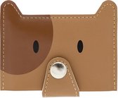 Balvi Pasjeshouder Zoo-wallet 10,3 X 9 Cm Kunstleer Bruin