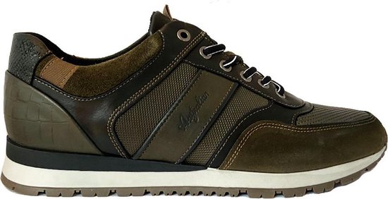 Australian Heren Lage sneakers Navarone - Groen - Maat 47 | bol.com