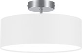 LED Plafondlamp - Plafondverlichting - Trion Hotia - E14 Fitting - 2-lichts - Rond - Mat Wit - Aluminium - BES LED