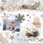 Studio Light Die Cut Book 15x15 Winter Charm nr.665 EASYWC665