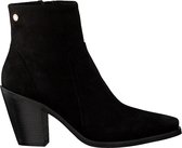 Notre-V 30128 Enkellaarsjes - Enkelboots - Dames - Zwart - Maat 41