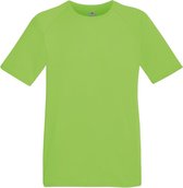 Fruit Of The Loom Heren Prestatie Sportskleding T-shirt (Lime)