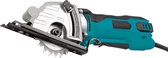Mini cirkelzaag - 550 Watt - Incl. 3 bladen & koffer