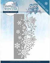 Rand Sparkling Winter - Snijmal van Yvonne Creations