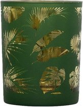 Waxinelichthouder Veren Groen (8 x 7 cm)