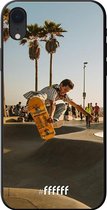 iPhone Xr Hoesje TPU Case - Let's Skate #ffffff