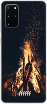 Samsung Galaxy S20+ Hoesje Transparant TPU Case - Bonfire #ffffff
