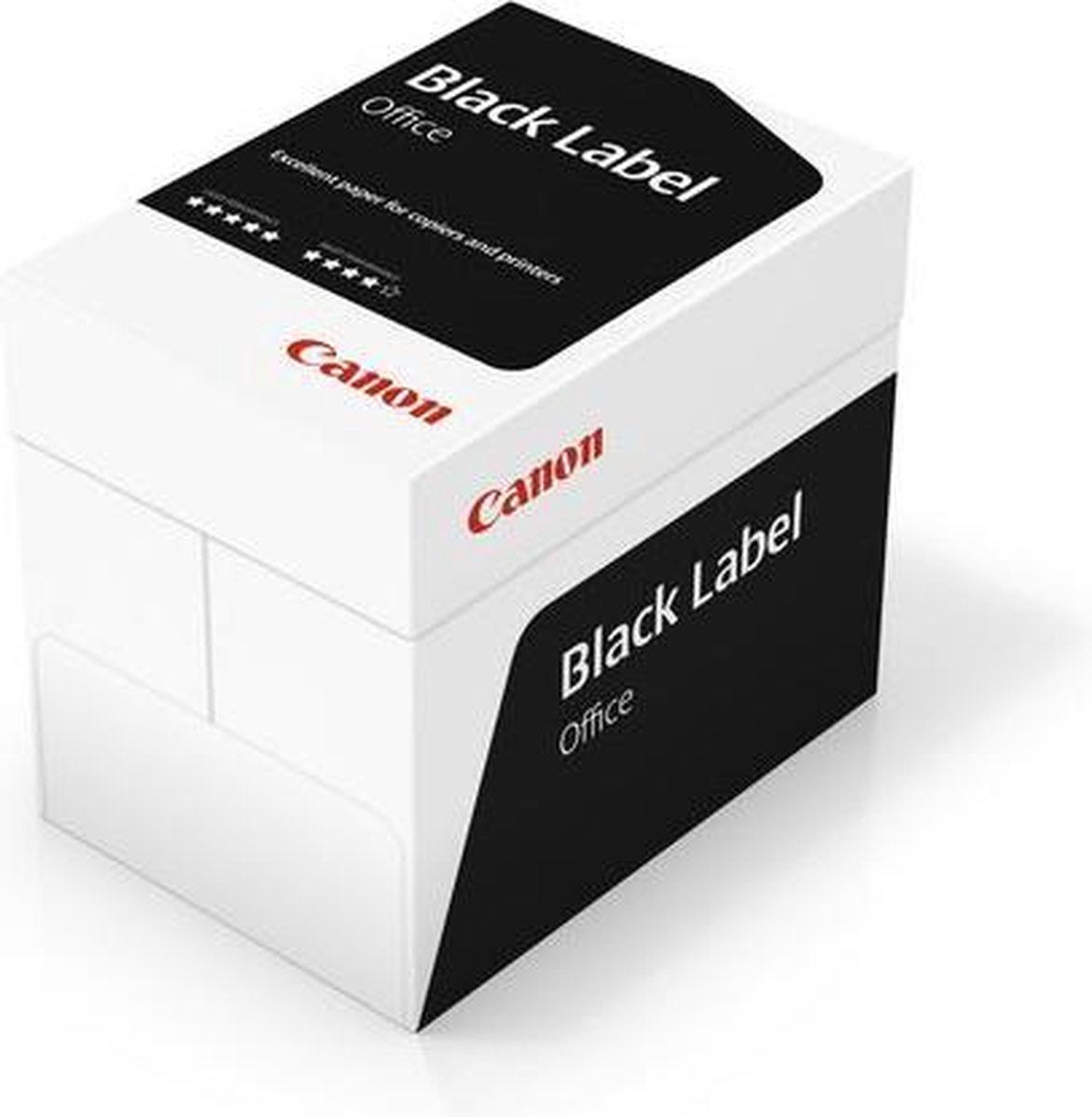 Kopieerpapier black label office a3 80gr wit | Pak a 500 vel | 5 stuks