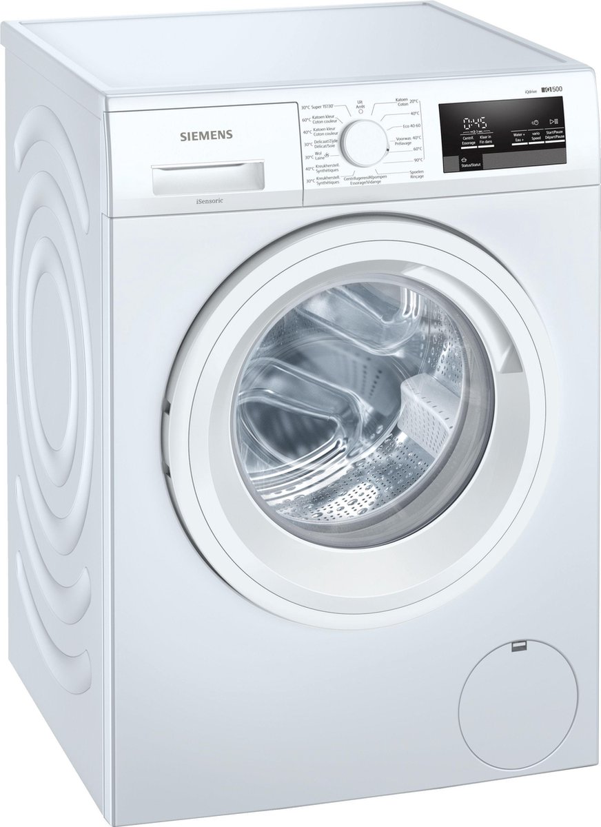 Siemens WM14UUE0FG - iQ500 - Machine à laver - NL / FR | bol.com