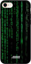 iPhone 7 Hoesje TPU Case - Hacking The Matrix #ffffff