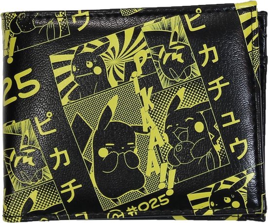 Pokémon Pikachu Manga All over Print Bifold Portemonnee
