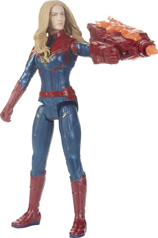 AVENGERS TITAN HERO POWER FX CAPTAIN MARVEL - Met geluiden en zinnetjes - Franstalig