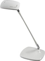 LED Bureaulamp - Aigi Polanor - 5W - Aanpasbare Kleur - Dimbaar - Glans Wit - BSE