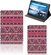 Mapje Lenovo Tablet M10 Cover met Magneetsluiting Aztec Purple