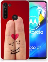 GSM Hoesje Motorola Moto G8 Power TPU Bumper Super als Valentijnscadeau Liefde