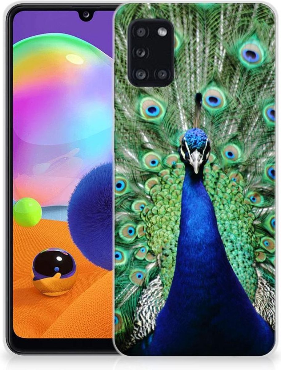 Samsung Galaxy A31 TPU Hoesje Pauw