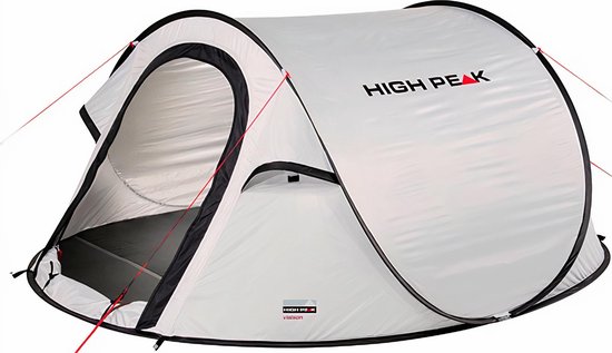 High Peak Pop Up Tent Vision 3 235 X 180 X 100 Cm - Wit - 3 Persoons |  bol.com