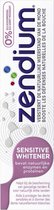 Zendium Sensitive Whitener - 75 ml - Tandpasta - 12 stuks - Voordeelverpakking