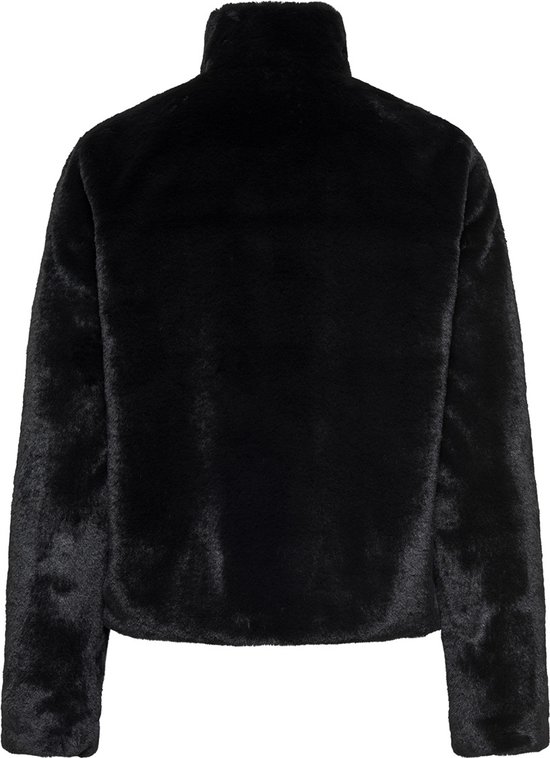 Korte Winterjas ONLY Onlnewvida Life Faux Fur Jas – Korte Imitatiebontjas Voor Dames, Met Knopen – Perfect Voor De Herfst ONLY Faux Fur Jacket Kort